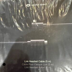Oculus Quest Link Headset Cable (5m) – New & Sealed